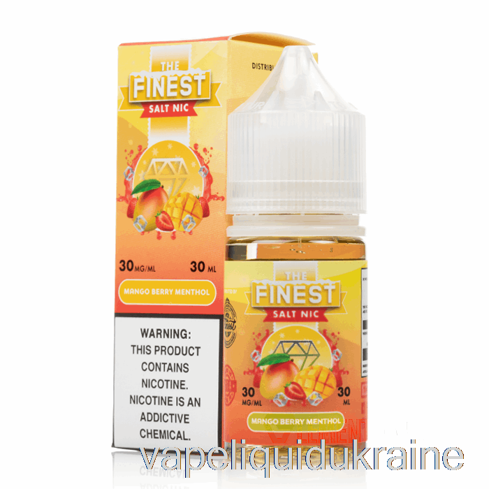 Vape Ukraine Mango Berry MENTHOL - The Finest Fruit Edition Salt Nic - 30mL 50mg